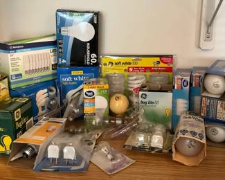Mystery Lot of Light Bulbs
