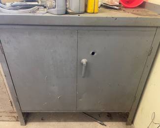 Vintage metal cabinet