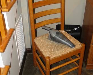 Cane seat chair