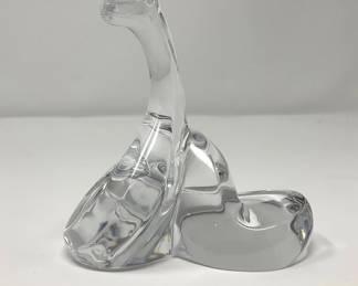 Baccarat Crystal Snake