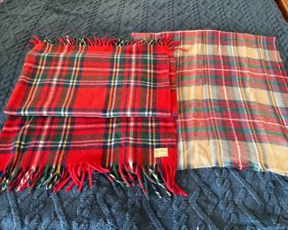 Horner Wool Lap Blanket & Flannel Shawl
