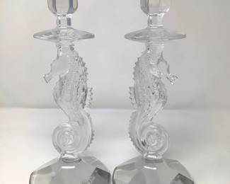 Waterford Seahorse Candlesticks