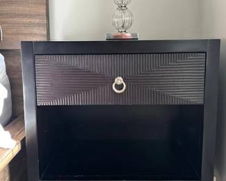 bedside table wood