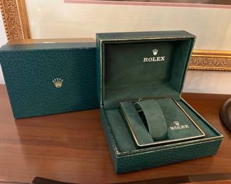 No Rolex-just the box