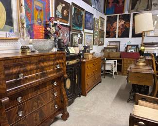 Wall of chests