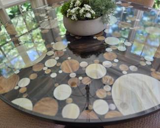 Custom made large round table