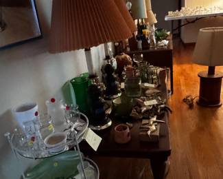 Lamps knickknacks furniture