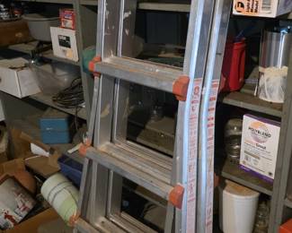 Multi-Use Aluminum Ladder