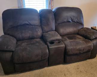 Ashley Furniture Rocking Side-by-Side Sofa