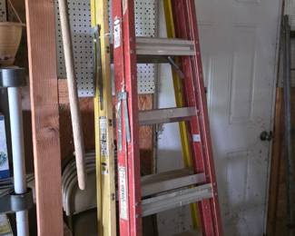 Various a-Frame Ladders