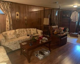 3 Piece Mohagany Coffee Table Pair End Tables