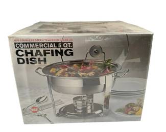 NEW Commercial 5 Qt. Chafing Dish Buffet Server Set
