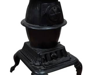 UMCO No. 28 Cast Iron Pot Belly Stove Decorative Replica