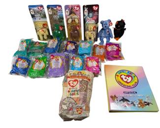 McDonalds Ty Beanie Babies Collection w Cards Extras
