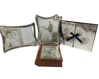 Lenox Wedding Promises Collection Frame Album Invitation Holder