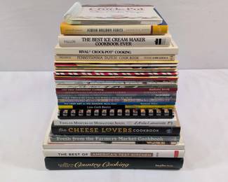 Vintage Cookbook Collection 34 Cookbooks Recipe Books by Taste of Home, Americas Test Kitchen