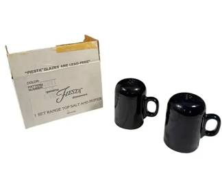 Fiesta Ware Salt Pepper Shaker Set in Original Box