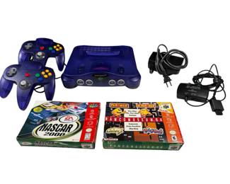 Nintendo 64 Console Bundle With 2 Controllers 2 Games