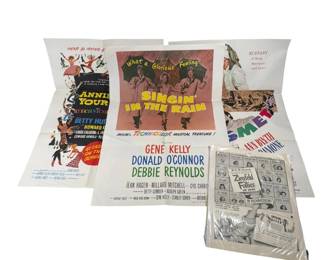 Original 1950s Movie Posters Vintage Lobby Advertising Lot