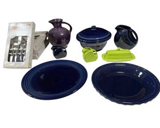 Fiesta Ware Fiesta Flatware Lot w Serving Pieces and Accessories