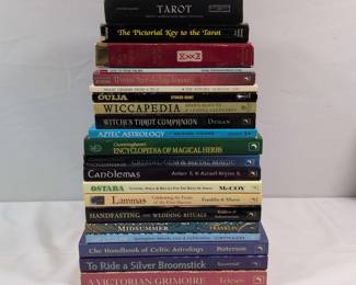 Lot of 21 Magic, Mythological, Tarot Books Enrich Your Knowledge