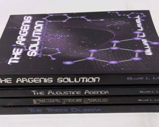 William F. Nolan The Argens Science Fiction Book Series Complete 4Book Set