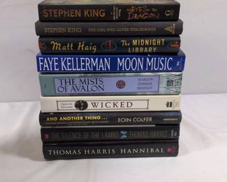 Lot of 9 Fiction Books Dive into Captivating Stories
