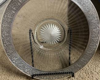 Sterling silver thick rim