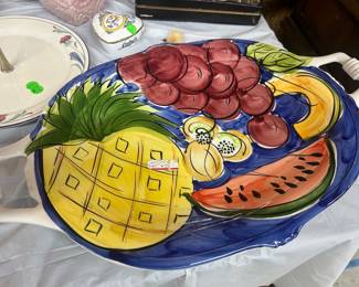 Faience hand painted
