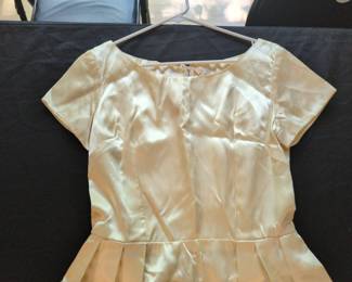 Vintage Satin TeaLength Dress second image