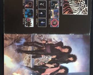 KISS Animalize World Tour Tour Book Program second image