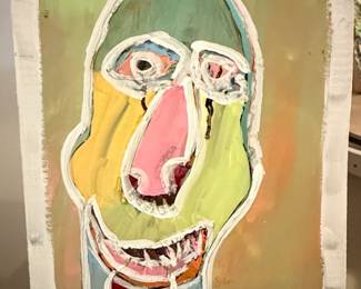 Abstract Portrait Painting