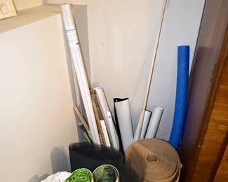 Assorted Art and Craft Rolls and Boards