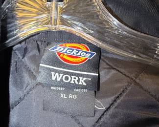Dickies Work Jacket with Dead Ends Hearse Club Patch second image