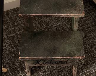 Personalized Wooden Step Stool