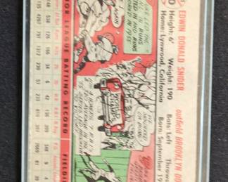 Duke Snider Topps Baseball Card second image