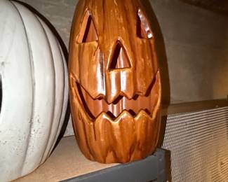 Ceramic JackoLantern by Ceramichrome