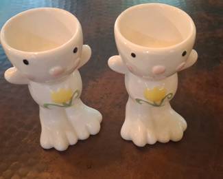 Avon Sunny Bunny Ceramic Egg Cups