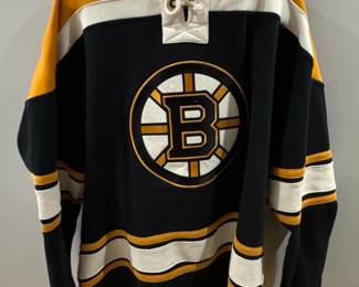 Boston Bruins Old Time Hockey Hooded Sweatshirt