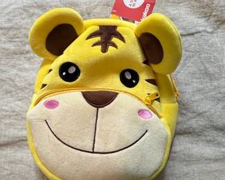 Kakoo A Dream in a Bag Tiger Plush Backpack