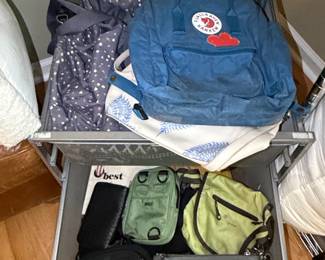 Fjallraven Kanken Backpack and Assorted Handbags