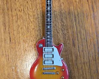 Miniature Ace Frehley Budokan Les Paul Electric Guitar Replica