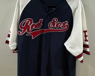 Boston Red Sox Stitches Athletic Gear Baseball Jersey