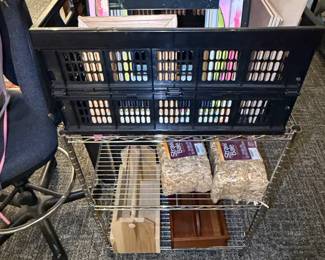 Mixed Lot of Art Canvases and Craft Supplies