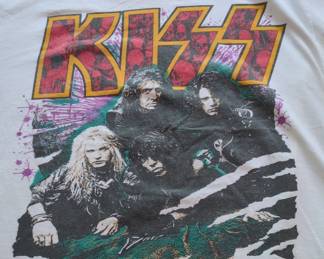 KISS Crazy Nights Era Band TShirt
