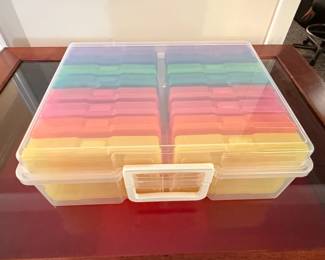 Photo and Craft Storage Box with Inner Cases