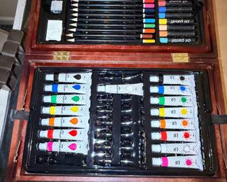 Vigorfun Deluxe Art Set in Wooden Case second image