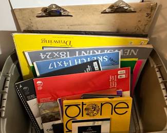 Assorted Art Sketchbooks and Paper Pads