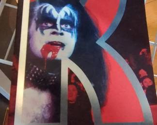 KISS and MakeUp by Gene Simmons Hardcover Book