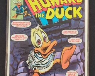 Howard the Duck Comic Book First Cameo Appearance of KISS